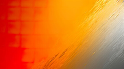 Sticker - orange and white gradient background