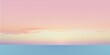 banner Serene pastel sky with soft clouds, tranquil gradient sunset. soft focus