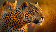 Twilight Prowler: Leopard Stalking Prey