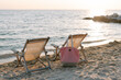 © Ani Dimi/Stocksy - Two Chairs On The Seashore