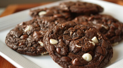 Sticker - fresh baked triple chocolate cookies