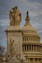 Canvas Print - United States Capitol Building. Capital Building, Washington DC.