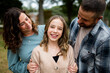 © Paige Stumbo/Stocksy - Parents With Their Daughter