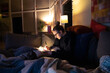 © Carolyn Lagattuta/Stocksy - Journaling at night