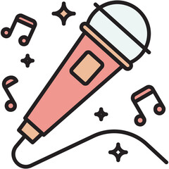 Sticker - Karaoke Icon