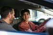© BONNINSTUDIO/Stocksy - Father teaching his son to drive