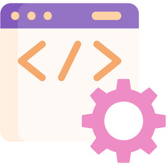 Sticker - Web Developer Icon