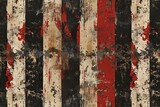 Fototapeta  - Seamless grunge stripes backdrop. Punk rock rebellion pattern for authentic designs AI Image