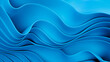 © Robert Kohlhuber/Stocksy - 3D render of an abstract blue wavy cloth