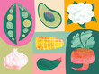 © Marusya Wrobel/Stocksy - The colorful board with food elements