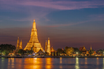 Wat Arun Ratchawararam in Thailand