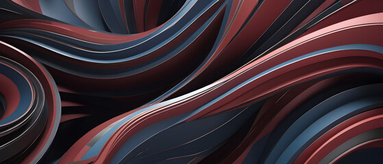 Wall Mural - Abstract background. Abstract 3d render background design