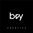 BRY Letter Initial Logo Design Template Vector Illustration