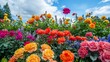 Portland Rose Festival, a vibrant celebration of floral beauty and community spirit --ar 16:9 --stylize 250 Job ID: 95847fe8-af93-47fb-8425-9585cb1d2178