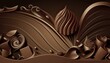 Chocolate background abstract food sweet candy.