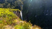 Bridal Veil Falls Timelapse Blue Mountains National Park Sydney Australia