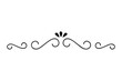 © Rawpixel.com - Flourish divider png, clipart doodle style