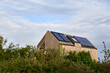 © Jan - Environmentally friendly eco house with solar cells and photovoltaic. Sustainable vacation home in nature. Holland, Zeeland.