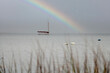 Beautiful Rainbow Morning Nantucket Island
