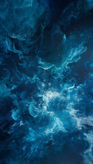 blue galaxy background