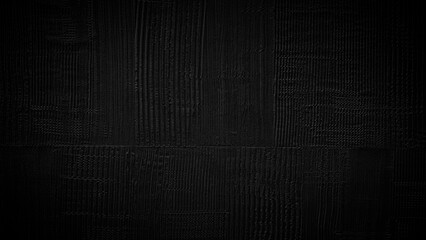 Wall Mural - Black wall texture rough background dark concrete floor or old grunge background with black, with space for your text