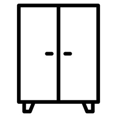 Wall Mural - cupboard icon