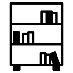 Sticker - bookcase 