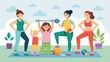 A mommy and me fitness class offering mothers a way to stay active and socialize with other parents while bonding with their little ones.