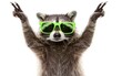 © Muh - Cool Raccoon With Sunglasses