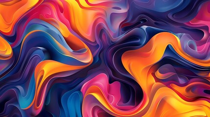 Wall Mural - Abstract background with flames