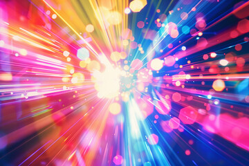 colorful light abstract background creativity of technology, backdrop background animation motion of colorful of light