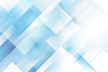 Wall Mural - graphic abstract background with light blue and white geometric shapes, abstract grey and blue geome