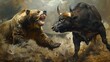 Bear vs. Bull: A Dramatic Confrontation in Oil