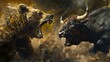 The Battle for Dominance: Bear vs. Bull in Oil