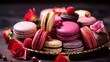 Macarons and Petit Fours: Delicate, colorful confections for elegant occasions. 
