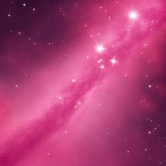 PINK space dust in pink space - 1