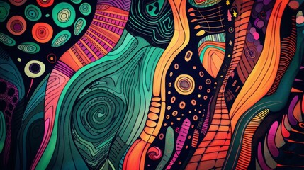 Wall Mural - abstract background