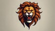 lion head vector A dynamic vector logo for 