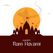 Happy Ram Navami Colourful social media port design