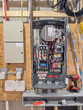 Solar system controller isntallation - utility room additions to support adding solar power to existing electricity from the grid