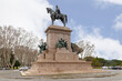 The monument dedicated to Giuseppe Garibaldi in Rome