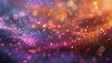 Fototapeta Sypialnia - Blurry Space Filled With Stars