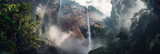 Majestic Angel Falls in the Venezuelan Jungle