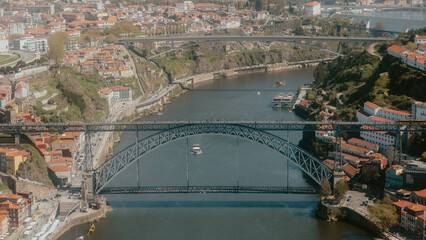 Wall Mural - bridges over the river