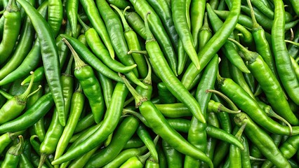 green hot pepper. generative AI