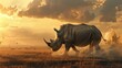 Protecting the endangered rhinos