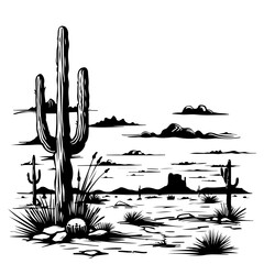 Sticker - Arizona Landscape