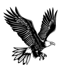 Wall Mural - Bald Eagle Flying