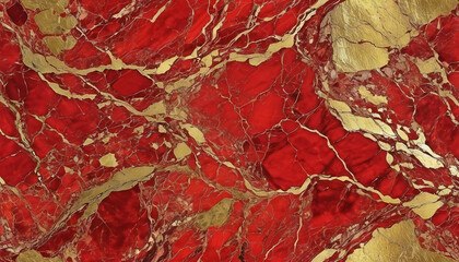 Golden and Red marble luxury background Texture 