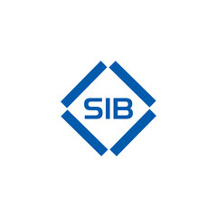 SIB logo. S I B design. White SIB letter. SIB, S I B letter logo design. Initial letter SIB linked circle uppercase monogram logo. S I B letter logo vector design. top logo, Most Recent, Featured,